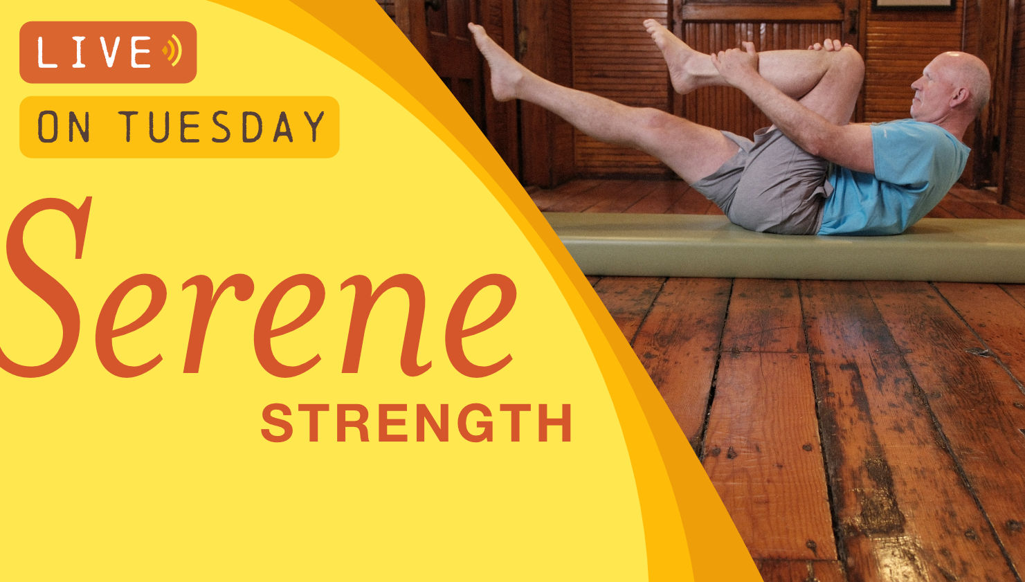 Live Pilates Workout: Serene Strength on the Mat